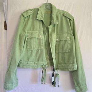 BLANKNYC- brand NWT crop jacket. Size medium. Retails for $88.